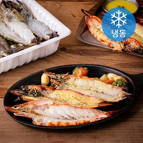 가성비최고 알렉스 블랙타이거 새우 300g 20미 X 5팩 갈릭감바스소스 200g 1통 Best 추천 Top8