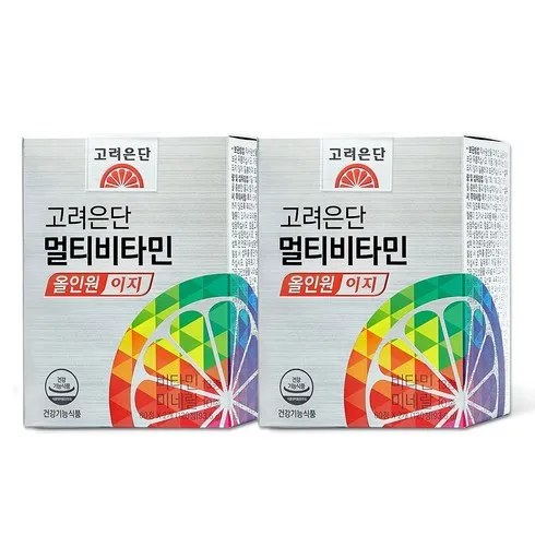 가성비최고 유재석 고려은단 멀티비타민 올인원 20개월쇼핑백4 Best 추천 Top8