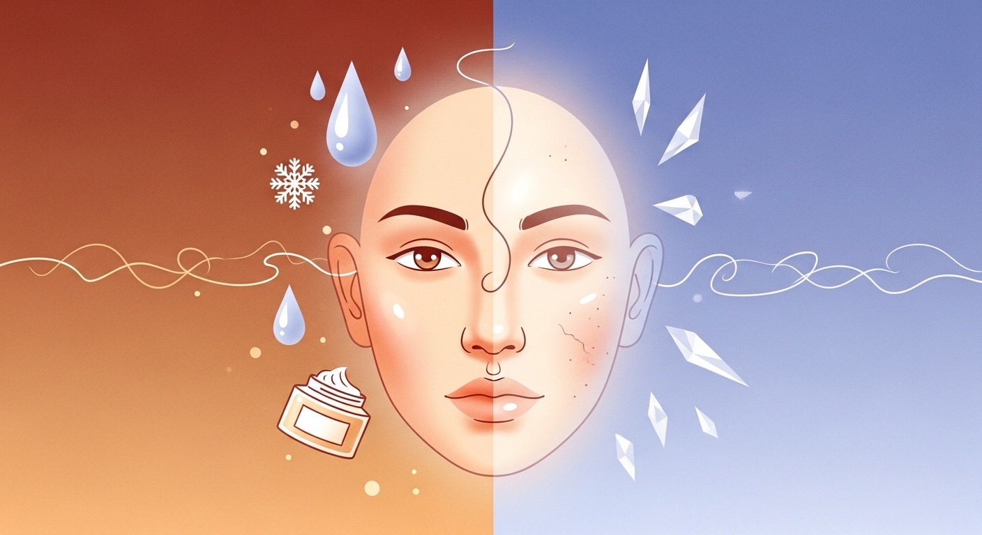 겨울철 피부 문제의 시작