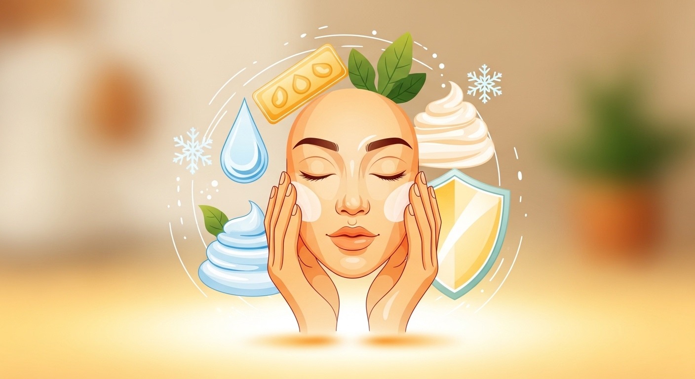 겨울철 피부관리의 필수 요소